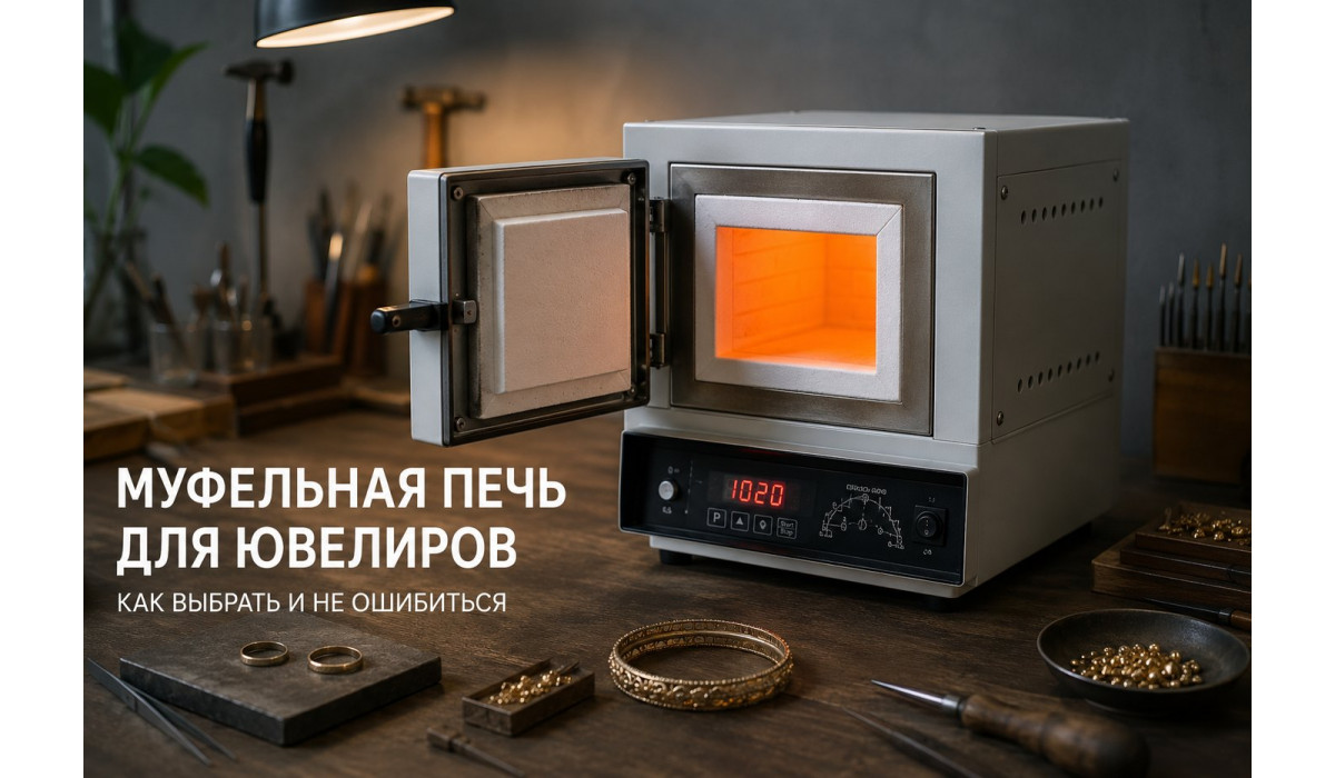 Муфельная печь для ювелиров: зачем нужна и как выбрать