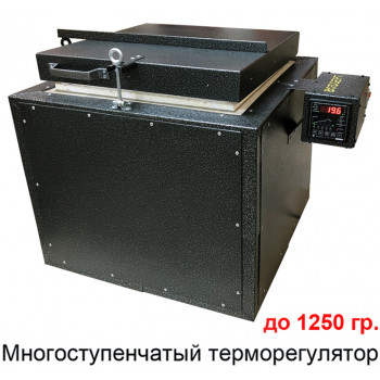 Муфельная печь "ПМВЗ-6400п" 400x400x400 мм. Муфельная печь "ПМВЗ-6400п" 400x400x400 мм.