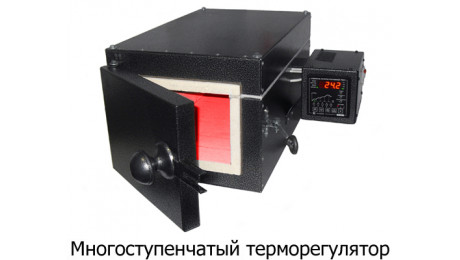 Муфельная печь "ПМ-1700п" 230x495x150 мм.